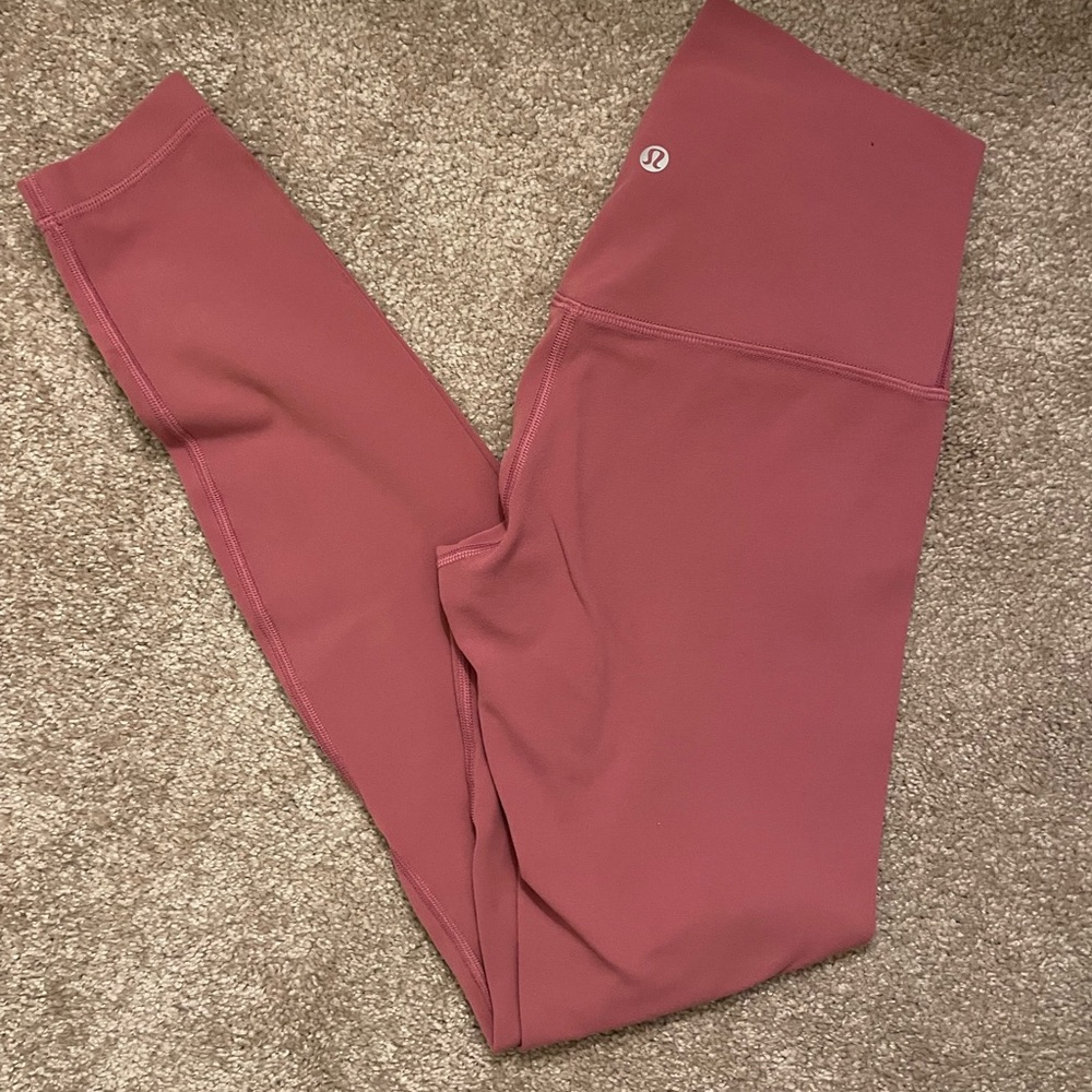 Raspberry/pink 28” align pants